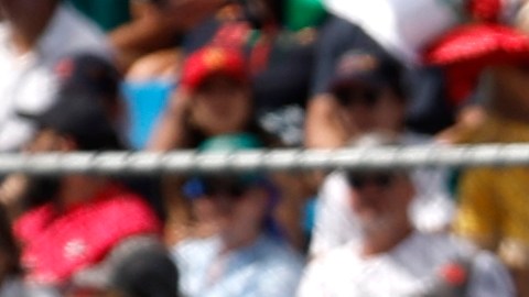 Sergio 'Checo' Pérez en el Gran Premio de Miami.