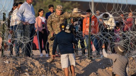 Inmigrantes en El Paso, Texas