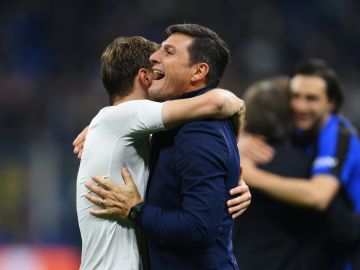 Javier Zanetti alabó la labor de su equipo.