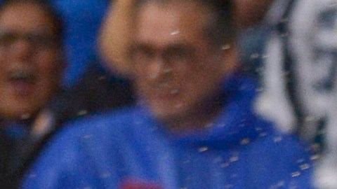 Jugadores de Tigres de la UANL celebran su pase a la final del Torneo Clausura en la Liga MX.