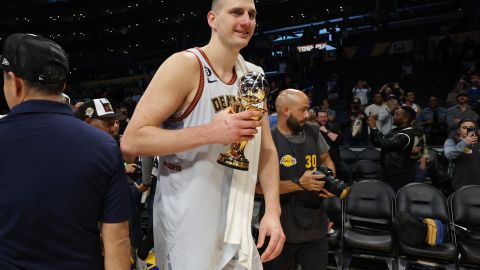 Nikola Jokic también se alzó como el MVP de las finales de conferencia.