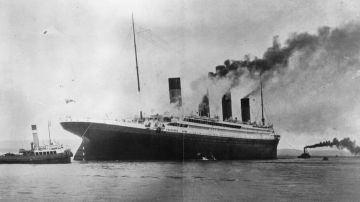 Imagen del Titanic tomada en 1912.