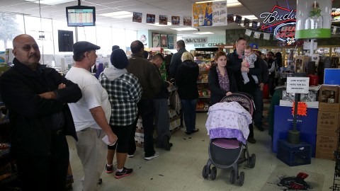 Jugadores del Powerball en California