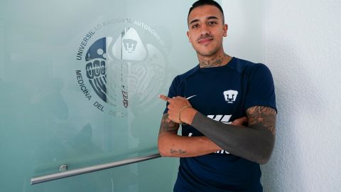 El jugador charrúa llega con altas aspiraciones para la Liga MX.