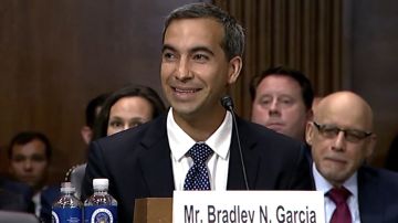 El juez Bradley García fue confirmado como juez de la Corte de Apelaciones de D.C.
