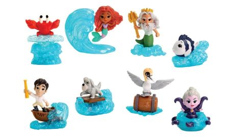 Juguetes en Happy Meal La Sirenita