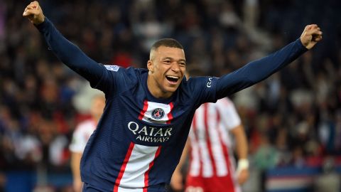 Kylian Mbappé, jugador del PSG.