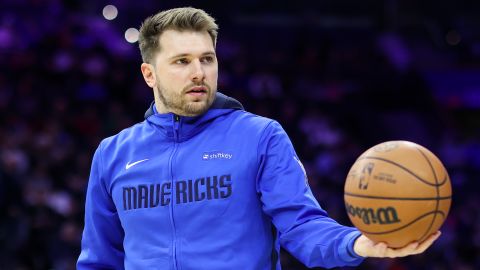 Luka Doncic, jugador esloveno de los Dallas Mavericks.