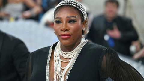 Serena Williams en la Met Gala de Nueva York.
