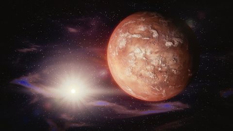 El mensaje llegó de una nave espacial en órbita alrededor de Marte.