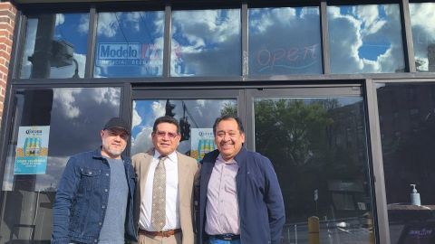 Roberto Espíritu, Erasmo Ponce y Alfonso Álvarez, tres empresarios mexicanos que se han unido para organizar el festival.