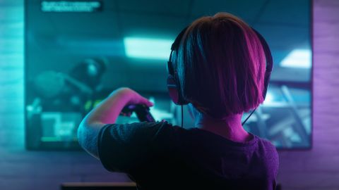 Niño videojuegos