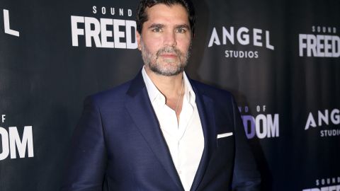 Eduardo Verástegui en la premiere de "Sounds of Freedom", cinta que protagoniza junto con Jim Caviezel y un gran elenco bajo la dirección de Alejandro Monteverde, que estrena en cartelera nacional el próximo 4 de julio