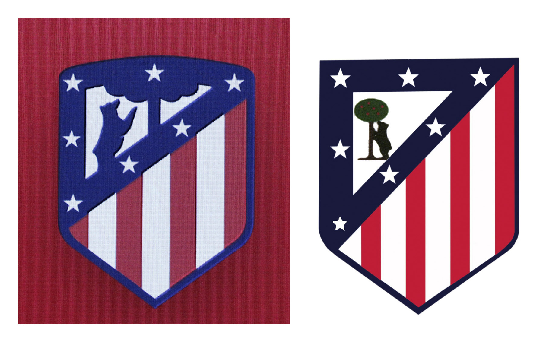 Se filtra la camiseta del Atlético con el antiguo escudo que ansiaba la  afición