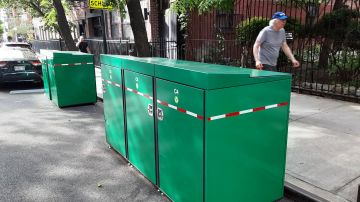 Nuevos contenedores de basura instalados en NYC.