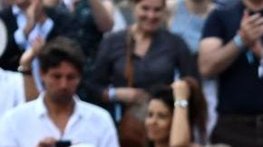 Novak Djokovic celebra tras ganarle a Casper Ruud en la final del Roland Garros.