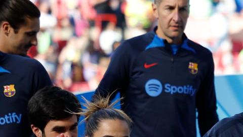 Jugadoras del FC Barcelona celebran la Champions League.
