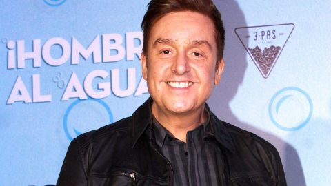 Daniel Bisogno en la premier la cinta "Hombre al Agua" (Overboard).
