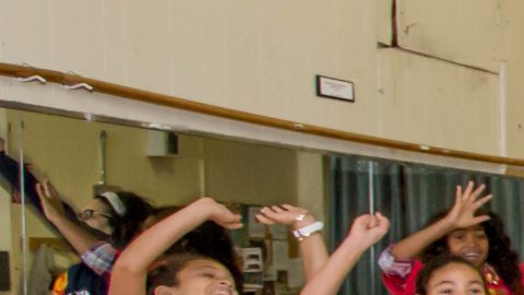 Chicos que participan de los programas de El Puente.