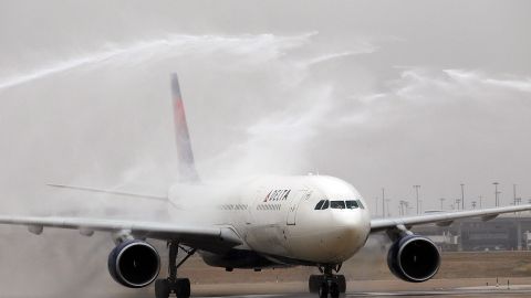 El accidente involucró a un avión de Delta.