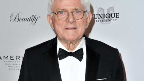 Phil Donahue será siempre recordado por ser el creador y presentador del programa 'The Phil Donahue Show'.