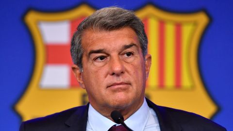 Joan Laporta cuestionó la partida de Messi al Inter Miami.