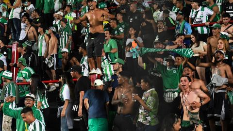 Los implicados son aficionados del Atlético Nacional.