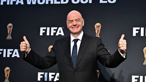 Gianni Infantino durante la presentación del Mundial 2026.