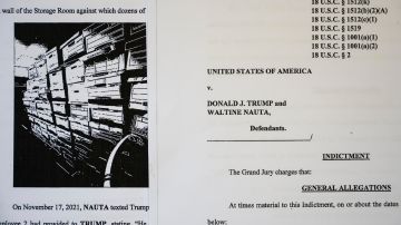 Acusación contra Trump documentos clasificados Mar-a-Lago