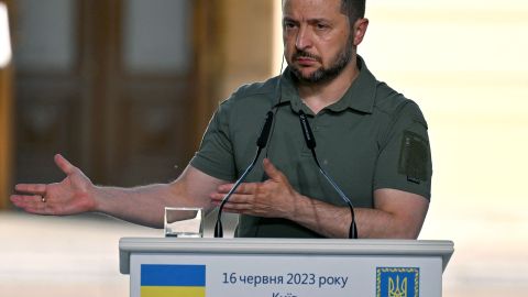 Zelensky dijo que el rumbo actual de la Federación Rusa solo puedo llevar a un horizonte similar al de entonces.