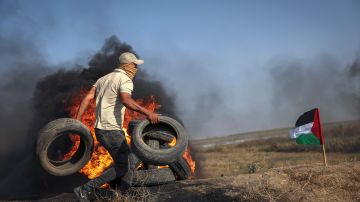 PALESTINIAN-ISRAEL-CONFLICT-GAZA-DEMO