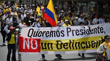COLOMBIA-POLITICS-PETRO-OPPOSERS-DEMONSTRATION