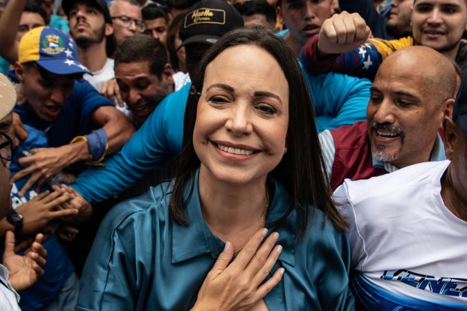 Maria Corina Machado Confirms Her Presidential
