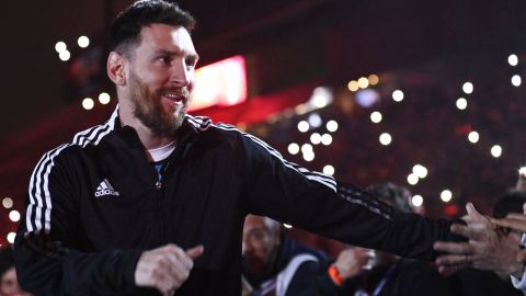 Lionel Messi debutó en la pantalla grande.