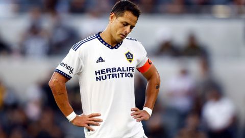 Chicharito Hernández, jugador de Los Ángeles Galaxy.