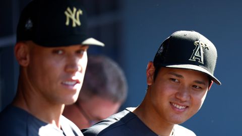 Aaron Judge y Shohei Ohtani.