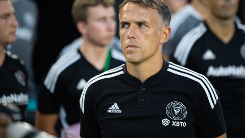 Phil Neville llegó al Inter Miami en 2021.