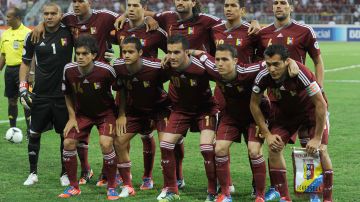 La selección venezolana en un partido de eliminatorias al Mundial de Brasil 2014 ante Chile.