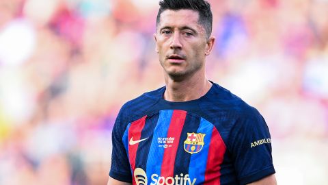 Robert Lewandowski quiere continuar en el Barcelona.