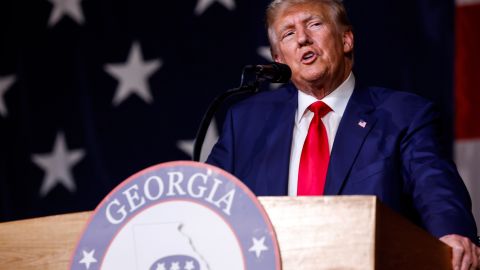 Former President Trump Addresses The Georgia State GOP Convention