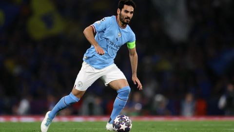 Ilkay Gündogan durante la final de la Champions League ante Inter de Milán.