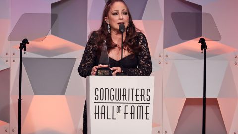 La cantante cubana Gloria Estefan.