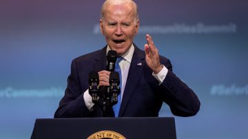 President Biden Speaks At The National Safer Communities Summit In Connecticut
