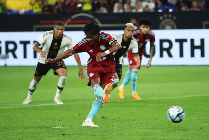Juan Cuadrado venía de marcarle a Alemania en un amistoso internacional. FOTO: Alex Grimm/Getty Images.