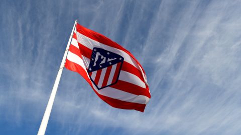 Escudo actual del Atlético de Madrid.