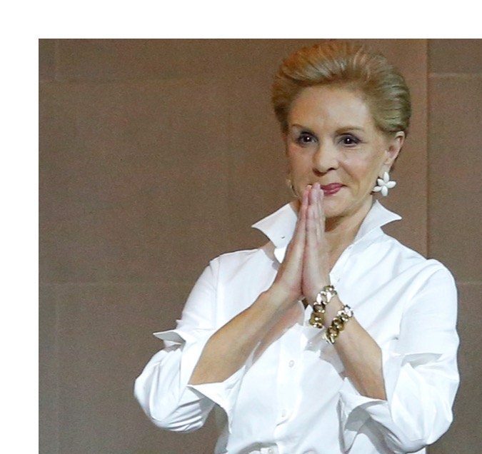 Carolina Herrera y Karl Lagerfeld son dos grandes diseñadores. / Fotos de Getty Images.