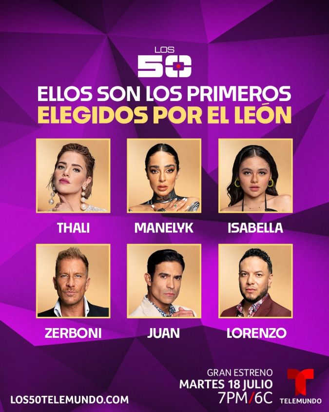 Manelyk y Juan Vidal ex estrellas de "La Casa de los Famosos junto a Salvador Zerboni forman parte de este show. /Foto Cortesía de Telemundo.