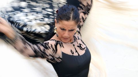 Andrés Peña y María Bermúdez (foto) serán los bailaores encargados de darle vida al show./Cortesía