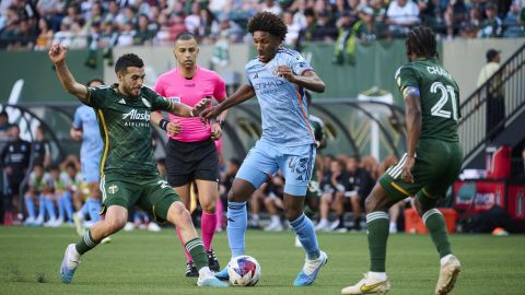 New York City FC empata con los Timbers y supera los dos meses sin ganar en la MLS