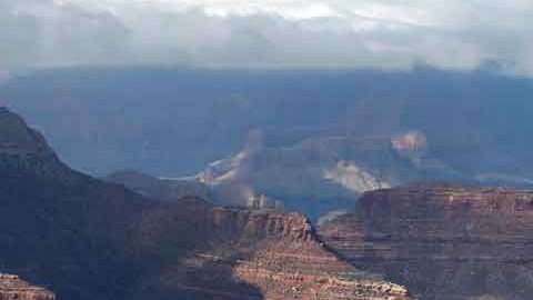 El Parque Nacional del Gran Cañón se conforma por 1,900 millas cuadradas de extensión